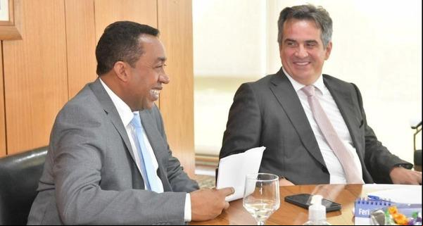 Joel Rodrigues e Ciro Nogueira(Imagem:Divulgação)
