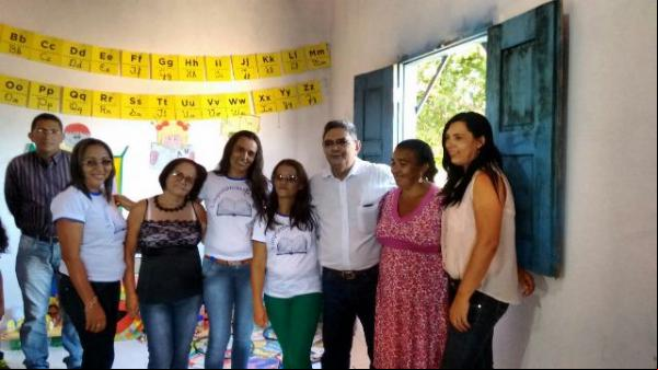 Inaugurada com festa a reforma e ampliação da Escola da Comunidade Mucambo.(Imagem:Secom)