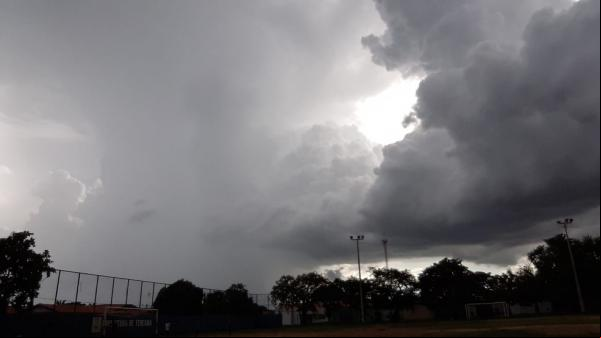 Previsão de chuva para esta sexta-feira (30) em Teresina(Imagem:Wellington Costa)