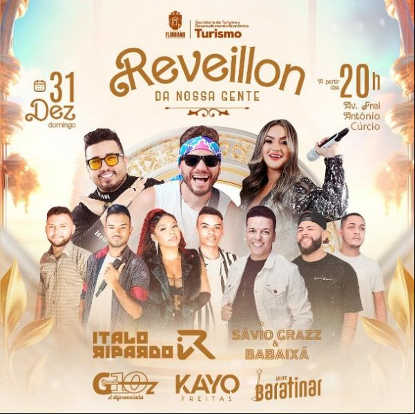 Prefeito de Floriano anuncia line-up estelar para o Réveillon em encontro com artistas locais.(Imagem:Divulgação)