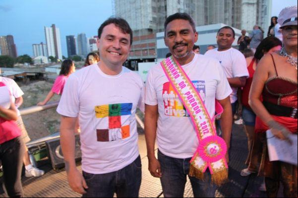 Parada da diversidade bombou na Avenida Raul Lopes.(Imagem:Divulgação)
