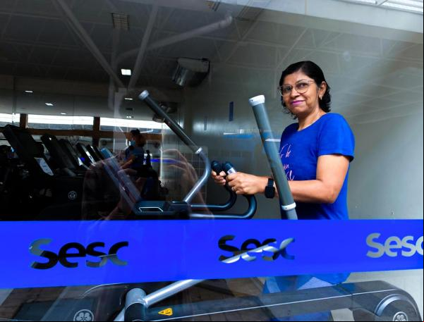 Melhore sua saúde e qualidade de vida praticando exercícios físicos nas academias do Sesc(Imagem:Divulgação)