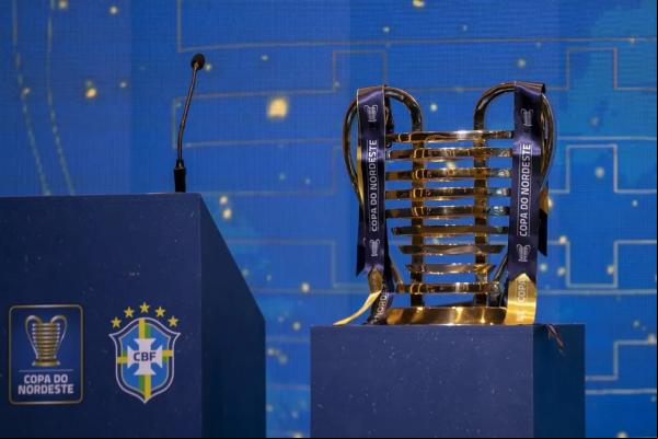 Taça da Copa do Nordeste.(Imagem:Thais Magalhães/CBF)
