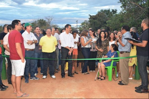Inaugurada a ponte da Localidade Barra do Coqueiro.(Imagem:Waldemir Miranda)