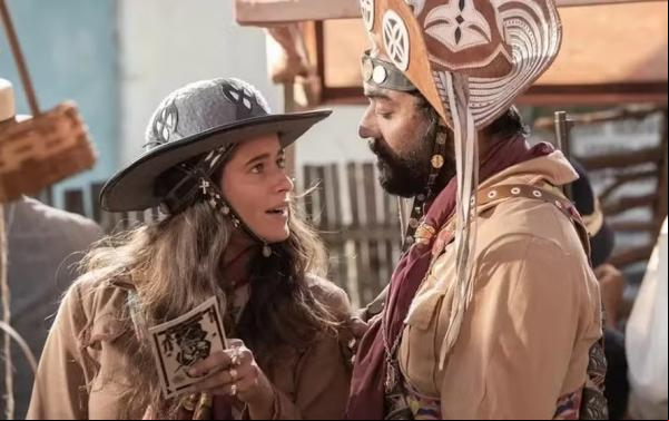 Rosa (Isadora Cruz) e Josué (Thomás Aquino) são os protagonistas da novela
