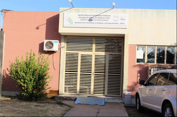 Delegacia de Proteção à Criança e ao Adolescente de Teresina (DPCA).(Imagem:Ellyo Teixeira/ G1)