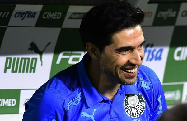 Abel Ferreira em Palmeiras x Inter de Limeira.(Imagem:Marcos Ribolli )