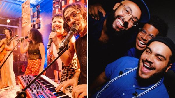 Além de contemporâneos da cena carioca, os sete jovens músicos são de famílias musicais, amigos de longa data e parceiros de composição. Ainda entre as coincidências, as duas band(Imagem:Reprodução)