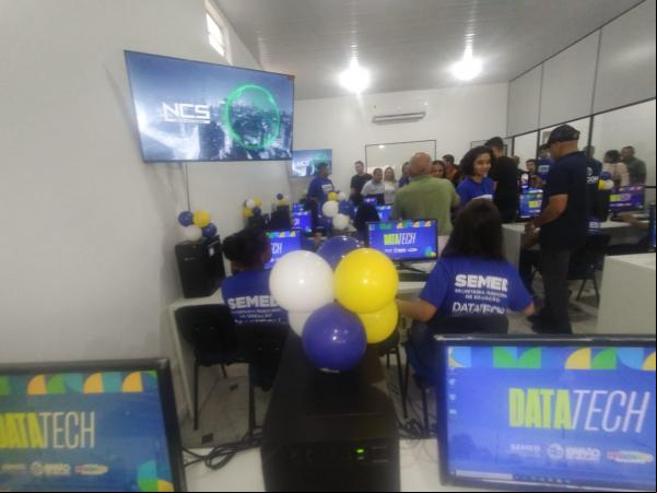 Barão de Grajaú inaugura DataTech e avança na inclusão digital.(Imagem:FlorianoNews)