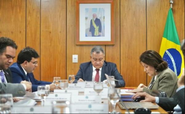 Em Brasília, Rafael Fonteles trata da participação do Piauí no Novo Pac.(Imagem:Divulgação)