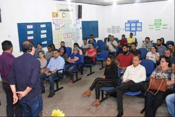Servidores participam de capacitação sobre sistema de cadastro e prestação de contas.(Imagem:SECOM)