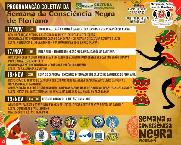 Semana da Consciência Negra(Imagem:Divulgação)