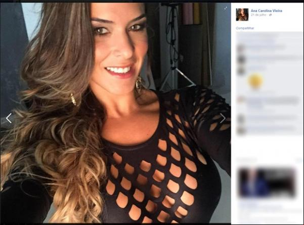 Ana Carolina Vieira era de Fortaleza e morava em São Paulo.(Imagem: Reprodução/Facebook/Ana Carolina Vieira)