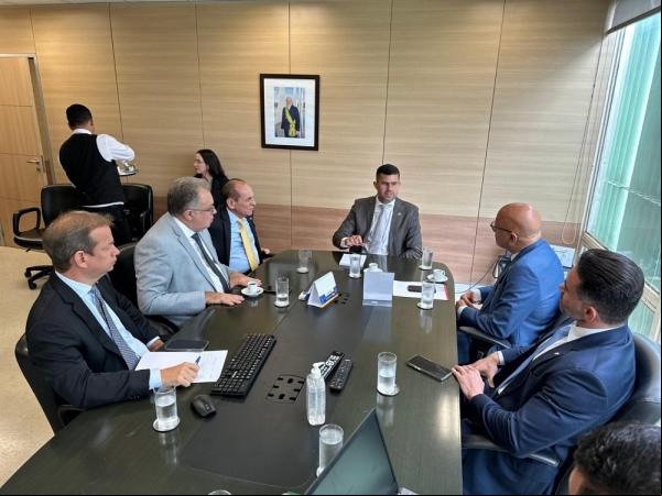 A reunião aconteceu em Brasília.(Imagem:divulgação/ ascom)