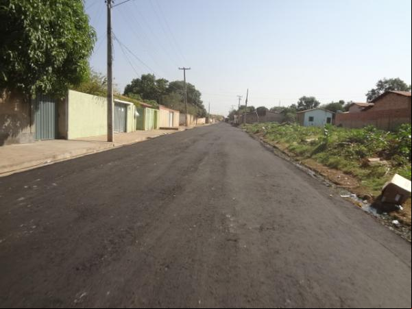 Obras de pavimentação na Av. Santos Dumont estão em andamento.(Imagem:FlorianoNews)