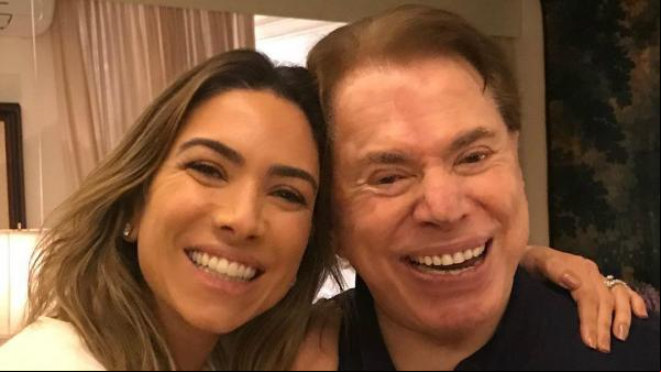 Patricia Abravanel e Silvio Santos(Imagem:Reprodução)