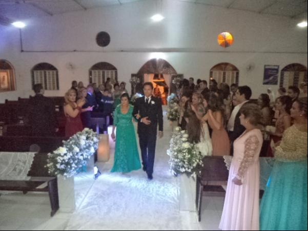 Enlace matrimonial de Marcello Borges e Priscylla Castro é realizado em Floriano.(Imagem:FlorianoNews)