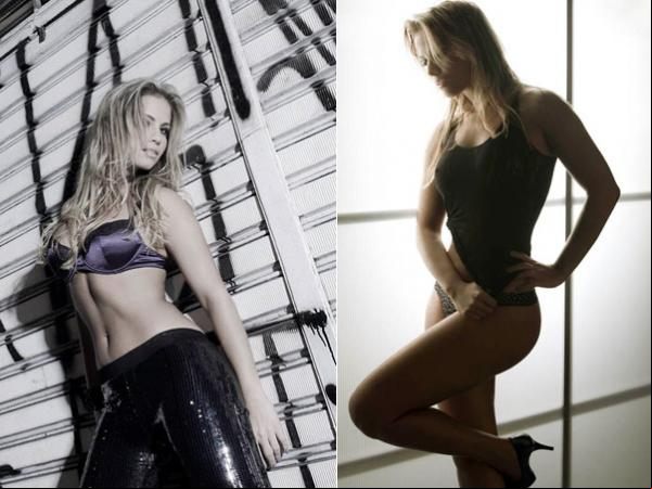 Monica Apor é comparada por populares a Natalie Lamour ao posar para ensaio sensual(Imagem:Divulgação)