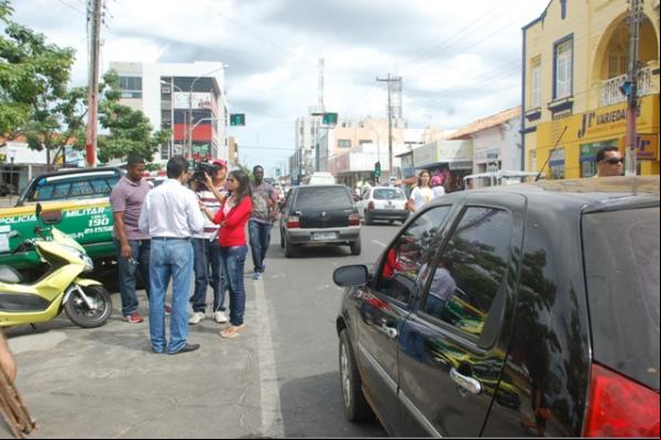 Maio Amarelo: Prefeitura Municipal de Floriano adere ao movimento.(Imagem:Waldemir Miranda)