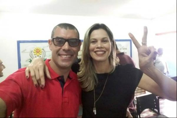 Marquinho Oliveira e Tatiana Rodrigues assumem o comando da federação do estado.(Imagem:Reprodução/Facebook)