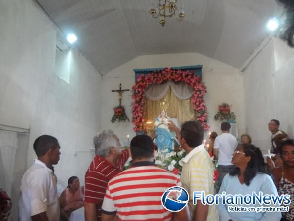 Festejos de Nossa Senhora da Conceição é encerrado na localidade Manga.(Imagem:FlorianoNews)