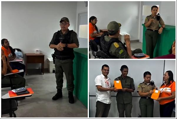 Comandante do 3º BPM apresenta projeto da Corrida da Fogueira 2024 à equipe do Laboratório Sobral.(Imagem:Reprodução/Instagram)