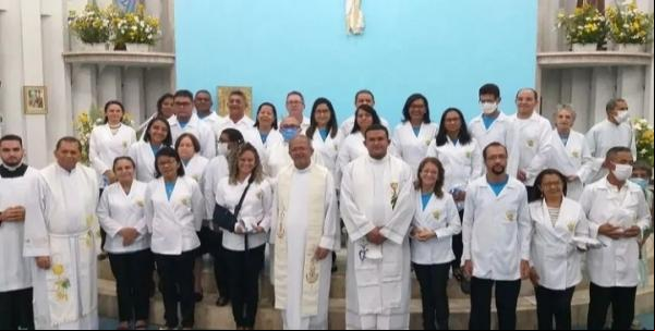 Realizado em Floriano, a Investidura de Novos Ministros da Santa Comunhão(Imagem:Reprodução)