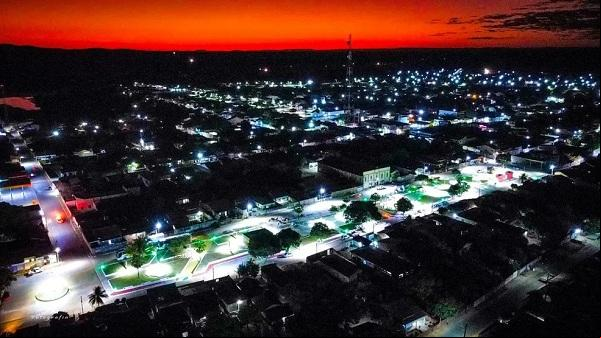 Cidade de Avelino Lopes, no Sul do Piauí.(Imagem:Prefeitura de Avelino Lopes)