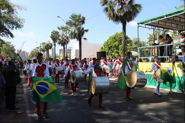 Escolas lamentam cancelamento do desfile cívico do 7 de setembro pelo segundo ano consecutivo em Teresina(Imagem:Júnior Feitosa)