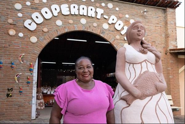 O local também abriga um memorial que resgata a história da cerâmica do bairro Poty Velho, além de contar a trajetória de municípios piauienses, como Floriano e São João da Varjota(Imagem:Reprodução)