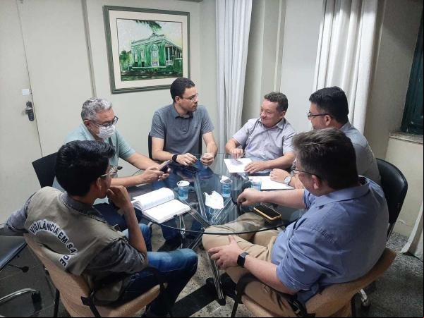 COE se reuniu para deliberar novas estratégias contra a Covid-19(Imagem:Divulgação)