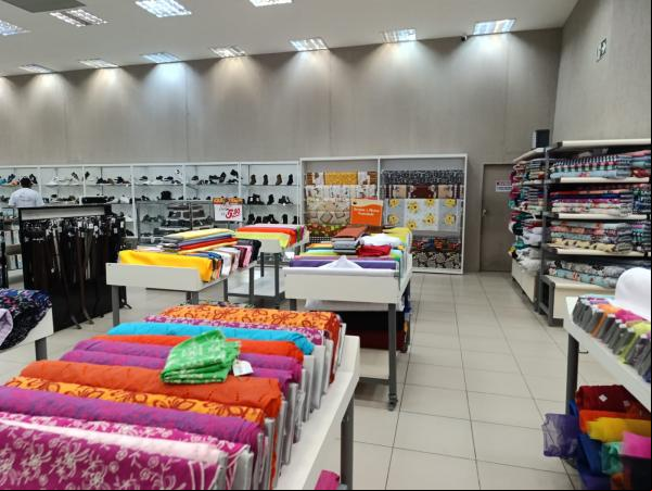 Setor de tecidos do Armazém Paraíba de Floriano recebe novidades e oferece promoções especiais(Imagem:FlorianoNews)