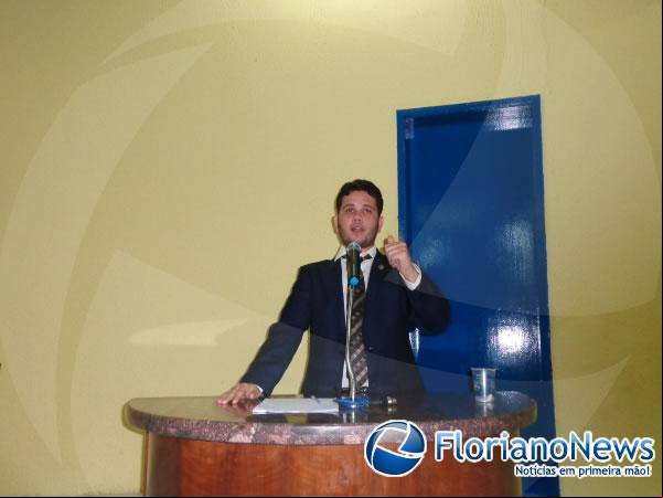 Vereador Allan Pedrosa (Imagem:FlorianoNews)
