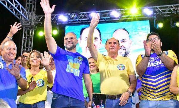 Caminhada e comício de Antônio Reis atraem grande público no Conjunto Aparecida Procópio em Floriano(Imagem:Reprodução/Instagram)