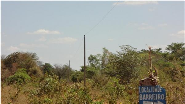 Comemoração a chegada da energia nas localidades.(Imagem:FlorianoNews)