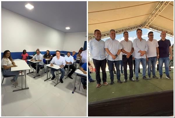 Ciro Nogueira cumpre intensa agenda, se reúne com Silvio, vereadores da capital e interior e inaugura obras(Imagem:Divulgação)