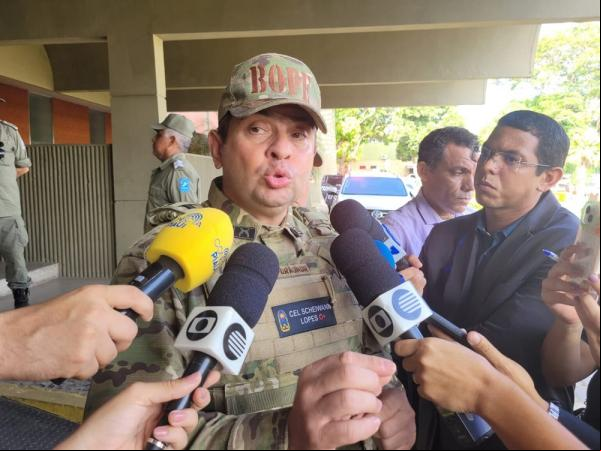 Coronel Scheiwann Lopes(Imagem:Eric Souza)
