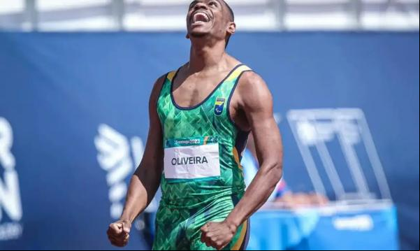 Destaque é Samuel Oliveira, ouro nos 400 metros com direito a recorde.(Imagem:Cris Mattos/B/Direitos Reservados)