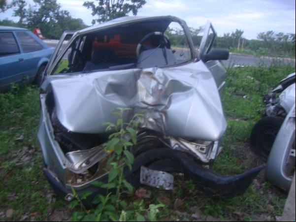 Acidente na BR 230, px a comunidade Buqueirão(Imagem:redaçao)