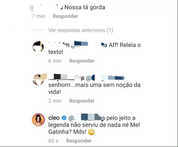 Cleo (Imagem: Instagram/Reprodução)