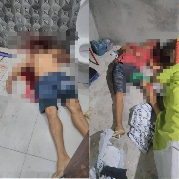 Pai e filho são executados a tiros dentro de casa(Imagem:Reprodução)