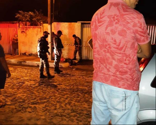 Momento do crime(Imagem:Reprodução)