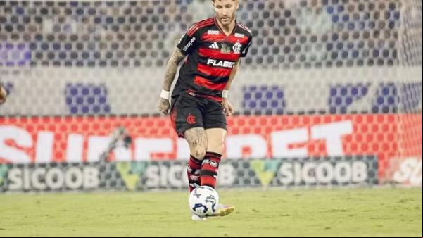 Léo Pereira em Cruzeiro x Flamengo(Imagem:Adriano Fontes/Flamengo)