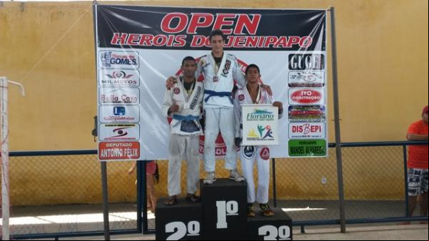 Florianenses conquistam medalhas em Campeonato de Jiu-Jitsu.(Imagem:180graus)