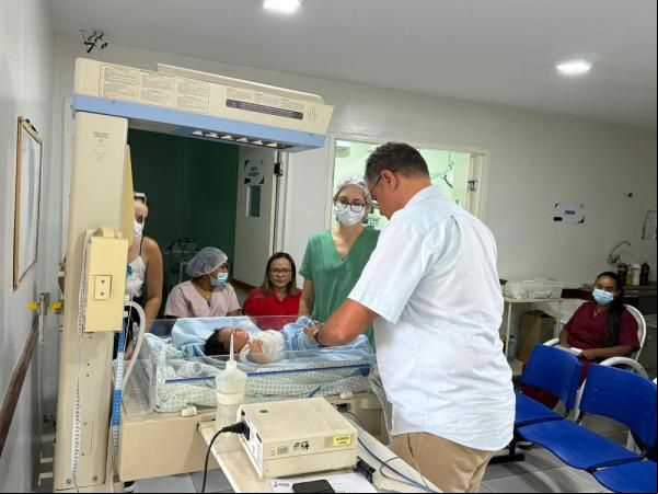 O teste do coraçãozinho é crucial, pois permite a identificação precoce de problemas cardíacos.(Imagem:Divulgação)