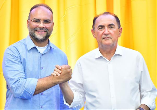 Joab Curvina e Antônio Reis(Imagem:Secom)
