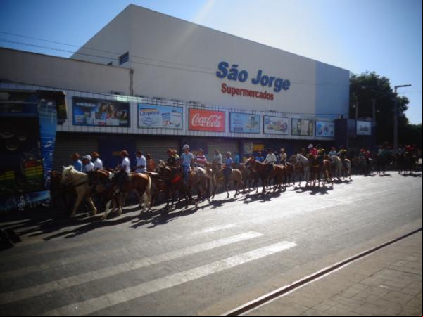 Cavalgada e missa abrem o Dia do Vaqueiro nos festejos de São Pedro de Alcântara.(Imagem:FlorianoNews)