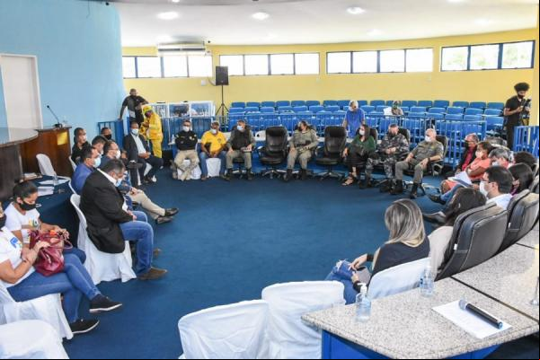 Audiência pública na Câmara Municipal de Floriano.(Imagem:Secom)