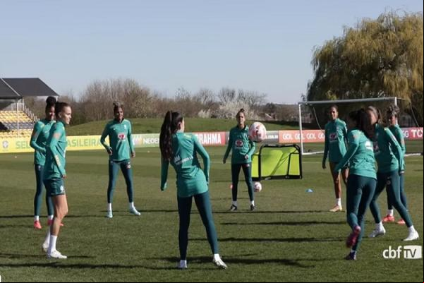Seleção Feminina chega a Nuremberg para amistoso com a Alemanha(Imagem:CBF)