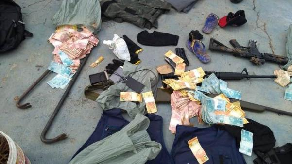 Suspeitos de explodir caixa eletrônico em Floriano são mortos em confronto com a Polícia.(Imagem:Divulgação/PM)